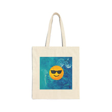 Load image into Gallery viewer, Talk 2 Me 01 Canvas Shopping Tote