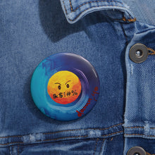 Load image into Gallery viewer, WTF (Blue) Custom Pin Button