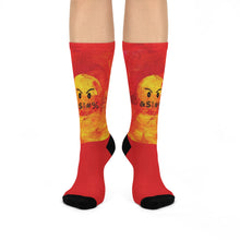 Load image into Gallery viewer, WTF Cushioned Crew Socks