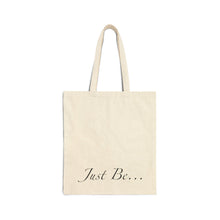 Load image into Gallery viewer, Just Be...Yellow Tote Bag