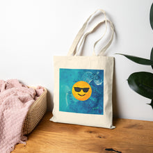 Load image into Gallery viewer, Talk 2 Me 01 Canvas Shopping Tote