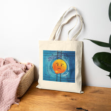 Load image into Gallery viewer, Talk 2 Me 03 Canvas Shopping Tote