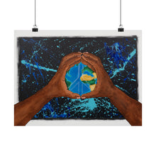 Load image into Gallery viewer, "We R Peace 4 All" Matte Horizontal Posters