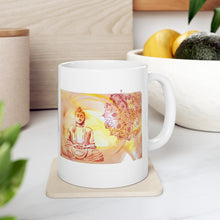 Load image into Gallery viewer, Just Be... Yellow Ceramic Mug 11oz