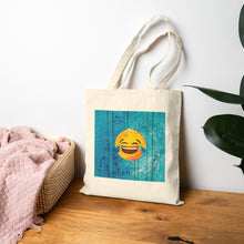 Load image into Gallery viewer, Talk 2 Me 01 Canvas Shopping Tote
