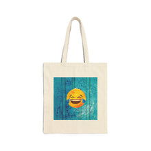 Load image into Gallery viewer, Talk 2 Me 01 Canvas Shopping Tote