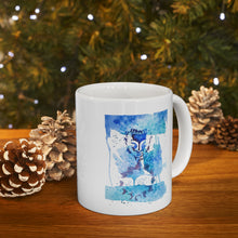 Load image into Gallery viewer, Just Be... Blue Ceramic Mug 11oz