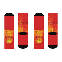 Load image into Gallery viewer, WTF Cushioned Crew Socks