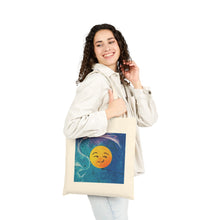 Load image into Gallery viewer, Talk 2 Me 03 Canvas Shopping Tote