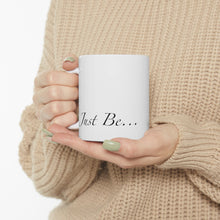 Load image into Gallery viewer, Just Be... Violet Ceramic Mug 11oz