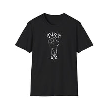Load image into Gallery viewer, The Original "JustUs" Protest Fist T-Shirt — Unisex Raised Fist Tee