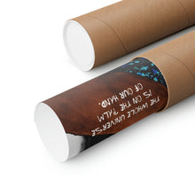 Load image into Gallery viewer, "We R Peace 4 All" w/"We Are" poem Matte Horizontal Posters