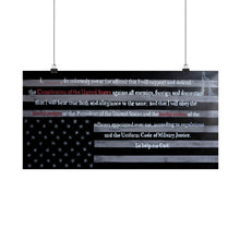 Load image into Gallery viewer, "This We Defend: Oath of Enlistment" Horizontal Posters