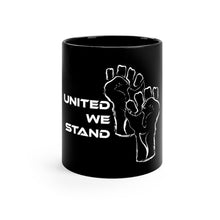 Load image into Gallery viewer, United We Stand 11oz Black mug