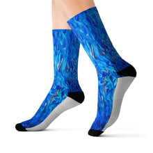 Load image into Gallery viewer, Ocean Current Socks