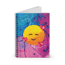 Load image into Gallery viewer, "Luv It" 01 Spiral Notebook - Ruled Line