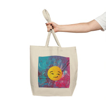 Load image into Gallery viewer, Talk 2 Me 02 Canvas Shopping Tote
