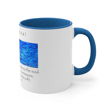 Load image into Gallery viewer, Ocean Current Accent Coffee Mug, 11oz