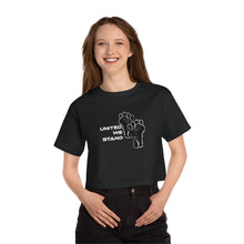 Load image into Gallery viewer, United We Stand Champion Women's Heritage Cropped T-Shirt