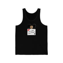 Load image into Gallery viewer, Injustice Female Protestor Unisex Jersey Tank
