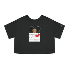 Load image into Gallery viewer, BLM Champion Women's Heritage Cropped T-Shirt