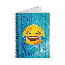 Load image into Gallery viewer, "LOL" Spiral Notebook - Ruled Line