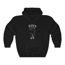 Load image into Gallery viewer, Just Us 2-Sided Unisex Heavy Blend™ Hooded Sweatshirt