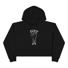 Load image into Gallery viewer, Just Us Women's Crop Hoodie