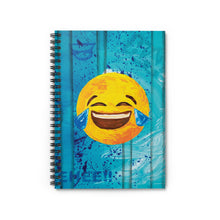 Load image into Gallery viewer, "LOL" Spiral Notebook - Ruled Line