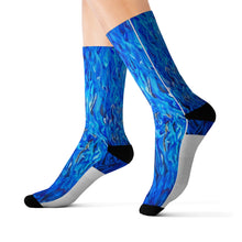 Load image into Gallery viewer, Ocean Current Socks