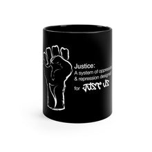 Load image into Gallery viewer, Just Us 11oz Black mug