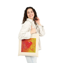 Load image into Gallery viewer, Talk 2 Me Luv It Canvas Shopping Tote
