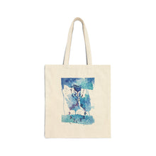 Load image into Gallery viewer, Just Be...Blue Tote Bag
