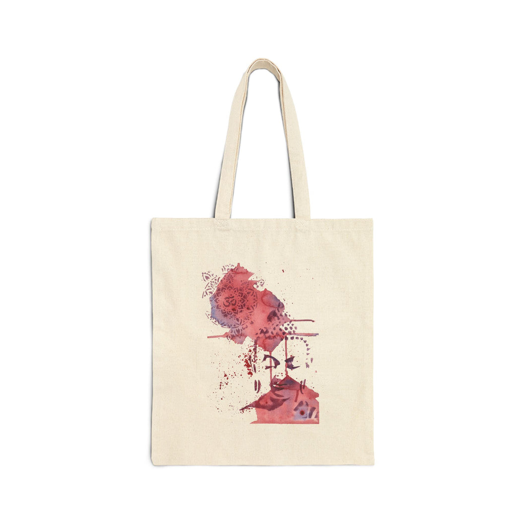 Just Be...Red Tote Bag