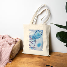 Load image into Gallery viewer, Just Be...Violet Tote Bag
