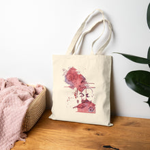 Load image into Gallery viewer, Just Be...Red Tote Bag
