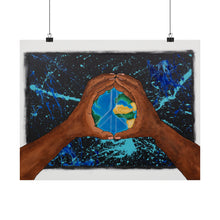 Load image into Gallery viewer, &quot;We R Peace 4 All&quot; Matte Horizontal Posters
