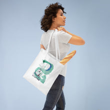 Load image into Gallery viewer, Just Be...Green Tote Bag
