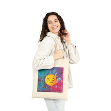 Load image into Gallery viewer, Talk 2 Me 02 Canvas Shopping Tote

