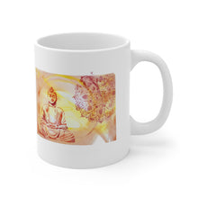 Load image into Gallery viewer, Just Be... Yellow Ceramic Mug 11oz
