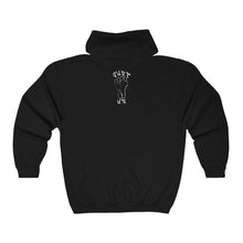 Load image into Gallery viewer, Unique Love Over Hate Unisex Heavy Blend™ Full Zip Hooded Sweatshirt
