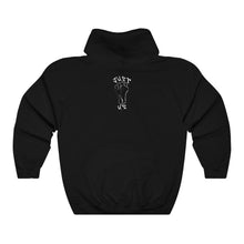 Load image into Gallery viewer, BLM Female 2 Sided Unisex Heavy Blend™ Hooded Sweatshirt
