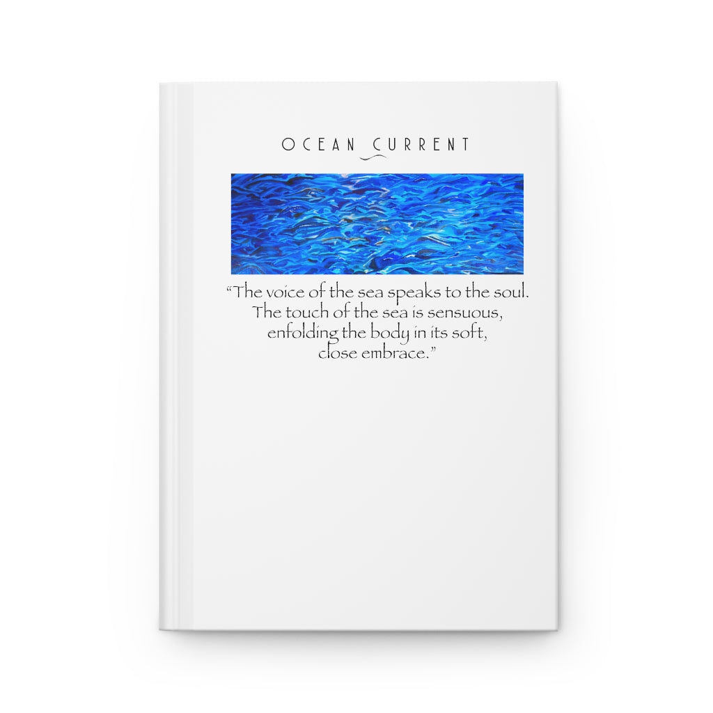 Ocean Current Hardcover Journal