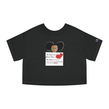 Load image into Gallery viewer, BLM Champion Women&#39;s Heritage Cropped T-Shirt
