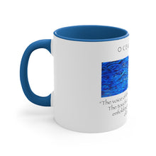 Load image into Gallery viewer, Ocean Current Accent Coffee Mug, 11oz
