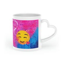 Load image into Gallery viewer, Talk 2 Me &quot;Luv It&quot; 02 Heart-Shaped Mug
