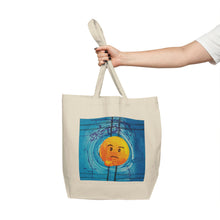 Load image into Gallery viewer, Talk 2 Me 03 Canvas Shopping Tote
