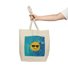 Load image into Gallery viewer, Talk 2 Me 01 Canvas Shopping Tote
